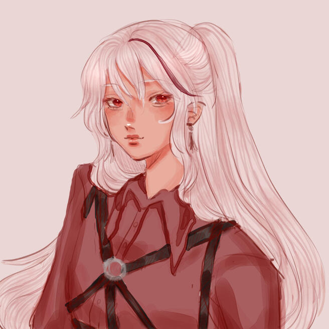 sketch example. character belongs to @glensonata on twt