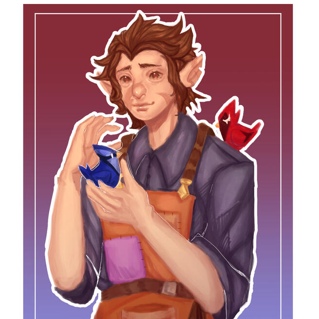 Fully rendered comm for @sigalit480 on twt