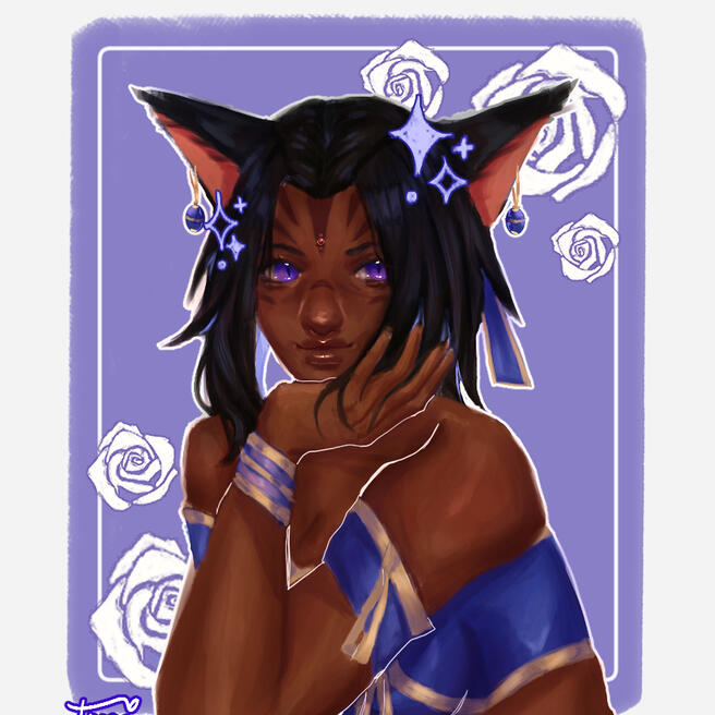 Fully rendered comm for @astrlclocktower on twt