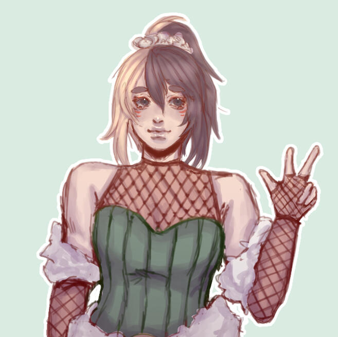 sketch comm for @kitchira on toyhouse