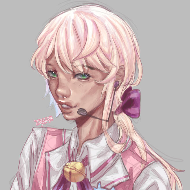 Rendered sketch for @paraseleneblur.bsky.social